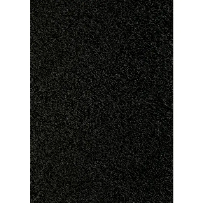 D-c-fix Kunstleder Meterware Noblesse - Schwarz, Breite: 140 cm - Schwarzes Ledertextur-Hintergrundbild. Die Textur ist fein und gleichmäßig, was ein elegantes und hochwertiges Aussehen verleiht.