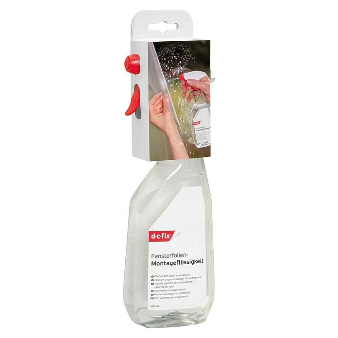 D-c-fix Fensterfolie Montageflüssigkeit (500 ml, Farblos) | BAUHAUS