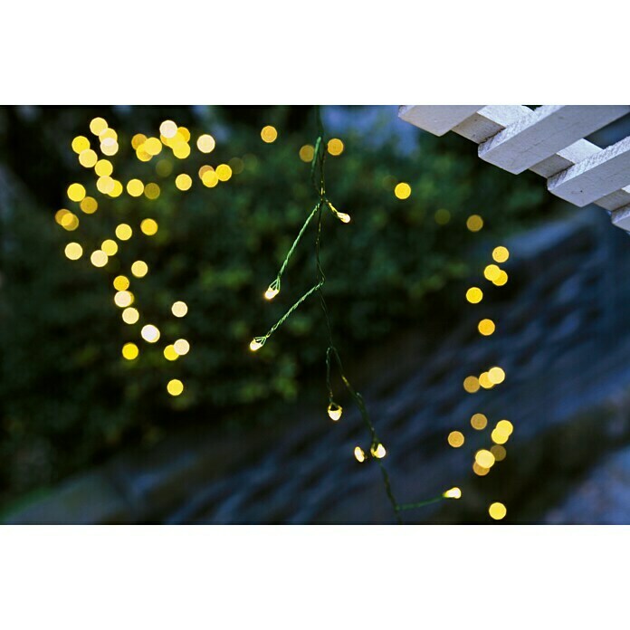 Tween Light Guirnalda luminosa LED (Para exterior, 200 luces, 8 m, Blanco cálido)