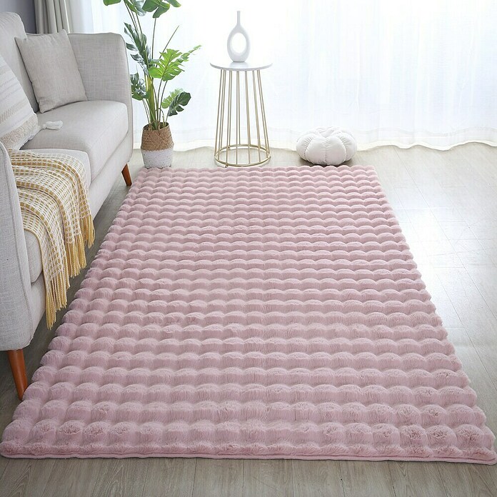 Fellteppich Ambiance (Rosa, 290 x 200 cm, 100 % Polyester) | BAUHAUS