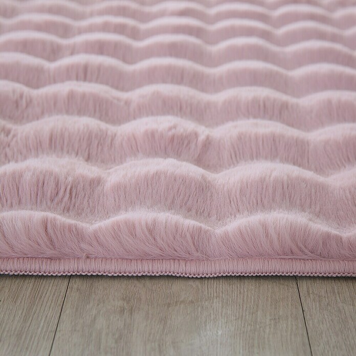 Fellteppich Ambiance (Rosa, 200 x 140 cm, 100 % Polyester) | BAUHAUS