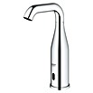 Grohe Essence Waschtischarmatur batteriebetrieben (Infrarot-Elektronik, Chrom, Glänzend, Höhe: 22,4 cm) | BAUHAUS