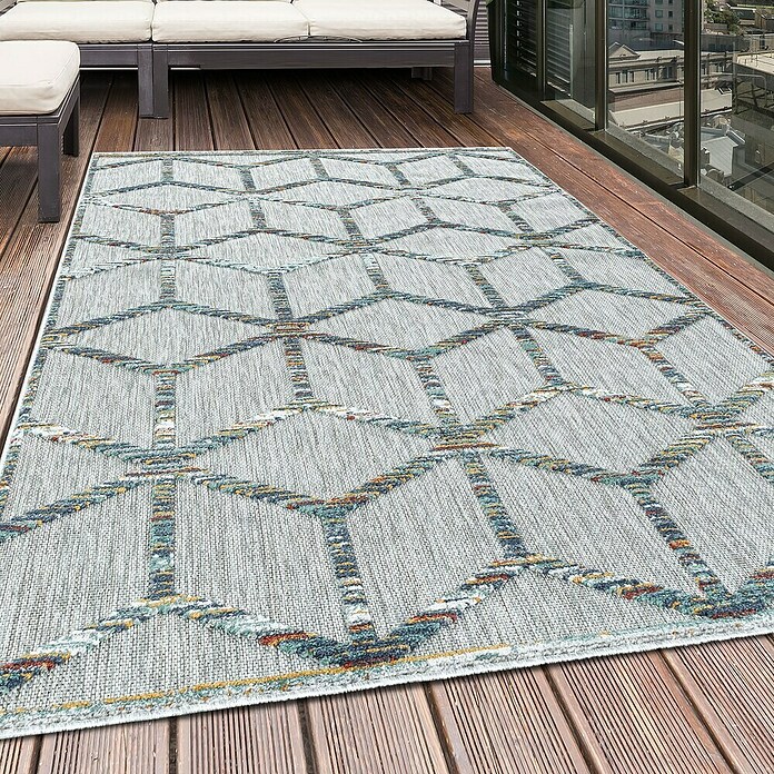 Outdoor-Teppich Bahama III (Multi, 230 x 160 cm, 100 % Polypropylen) | BAUHAUS