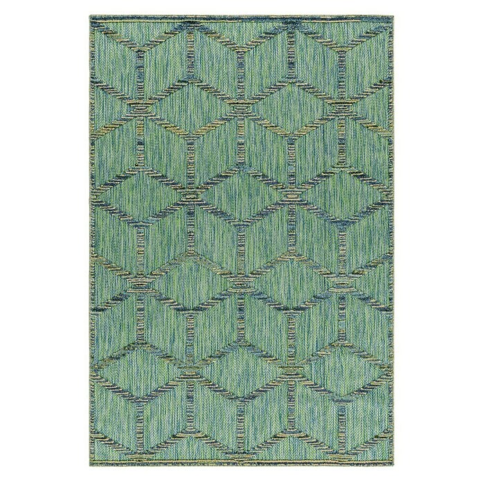 Outdoor-Teppich Bahama III (Grün, 230 x 160 cm, 100 % Polypropylen) | BAUHAUS