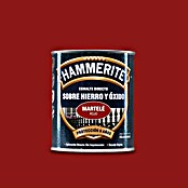Hammerite Esmalte para metal Hierro y óxido (Rojo, 750 ml, Martelé)