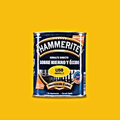 Hammerite Esmalte para metal Hierro y óxido  (Amarillo, 750 ml, Brillante)