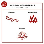 Scheppach Benzin-Kettensäge PCS56 (2,3 kW, 56 cm³, Schwertlänge: 51 cm) | BAUHAUS