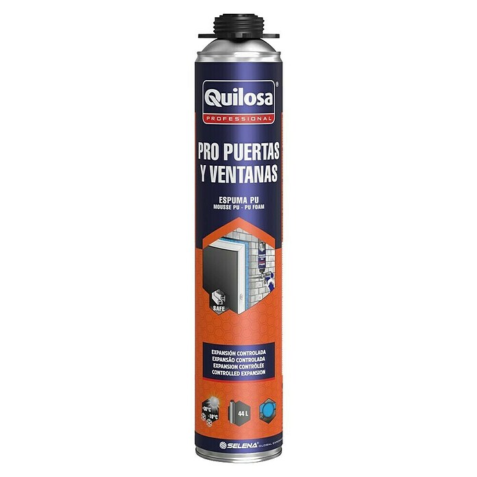 Quilosa Espuma para pistola PU Pro puertas y ventanas (750 ml) | BAUHAUS
