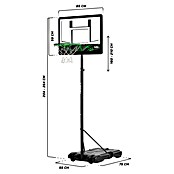 Salta Basketballkorb Dribble (Schwarz) | BAUHAUS