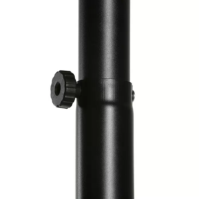 Salta Basketballkorb Forward - L x B x H: 172 x 110 x 362 cm, Schwarz - Schwarze Metallstange mit einem Verstellknopf zum Festziehen oder Lösen.