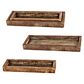 Deko-Tablett Rustic (1 -tlg., Natur, 54 x 17 cm, Holz) | BAUHAUS