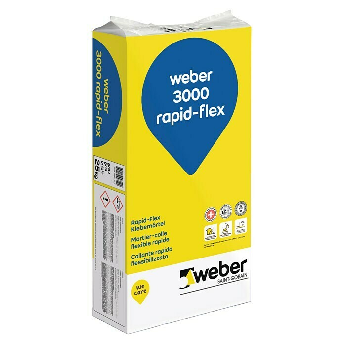 weber 3000 Klebemörtel rapid-flex