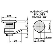 Basi Universalzylinder HS 330 (Passend für: Renz ab Bj.1980) | BAUHAUS