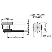 Basi Universalzylinder HS 325 (Passend für: Albert) | BAUHAUS