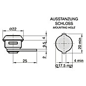 Basi Universalzylinder HS 320 (Passend für: universelle Verwendung) | BAUHAUS