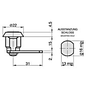 Basi Universalzylinder HS 310 (Passend für: universelle Verwendung) | BAUHAUS