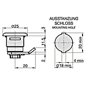 Basi Universalzylinder HS 328 (Passend für: Renz ab Bj.1990) | BAUHAUS