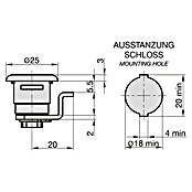 Basi Universalzylinder HS 329 (Passend für: Renz ab Bj.1980) | BAUHAUS