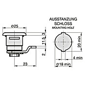 Basi Universalzylinder HS 327 (Passend für: Renz ab Bj.1980) | BAUHAUS