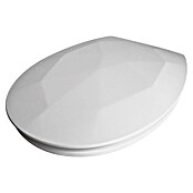 Poseidon Toiletzitting Brillant (Softclose, Houten kern, Afneembaar, Wit)