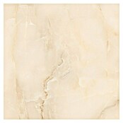 Feinsteinzeugfliese Royal Onyx (60 x 60 cm, Creme, Glänzend) | BAUHAUS