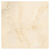 Feinsteinzeugfliese Royal Onyx (60 x 60 cm, Creme, Glänzend) | BAUHAUS