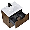 Riva Badmöbel-Set Street Plus (Gesamtbreite Badmöbel: 51,3 cm, Walnuss, Matt, 2 -tlg.) | BAUHAUS