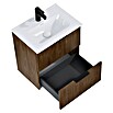 Riva Badmöbel-Set Street Plus (Gesamtbreite Badmöbel: 51,3 cm, Walnuss, Matt, 2 -tlg.) | BAUHAUS