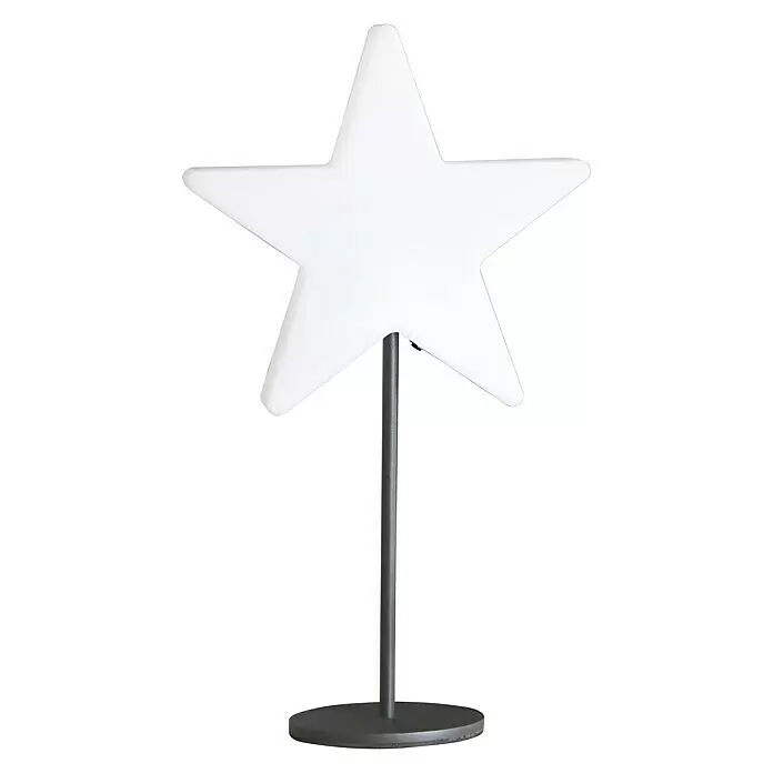 8 Seasons Design Shining Standstern Window Star - Weiß, Neutralweiß, LED - Vorderansicht