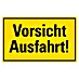 Pickup Hinweisschild 