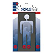 Pickup 3D Home Toiletsticker Frame (Motief: Heren, Grijs, Hoogte: 10 cm)