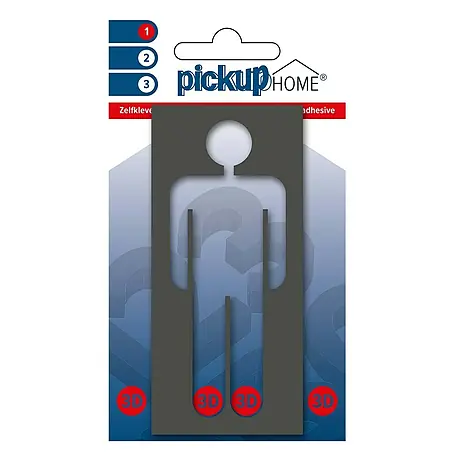 Pickup 3D Home WC-Aufkleber Frame