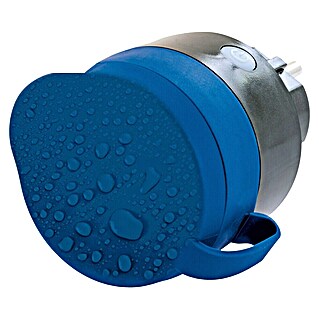 Schwaiger Smart-Steckdose Außen (IP44, Blau, Schwarz, 3 680 W)
