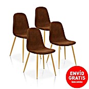 Silla Margot (Avellana, 4 ud.) | BAUHAUS