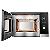Midea Microondas empotrado MBMTG820H-X (Potencia máx.: 1.000 W, 20 l, Negro/Inox) | BAUHAUS
