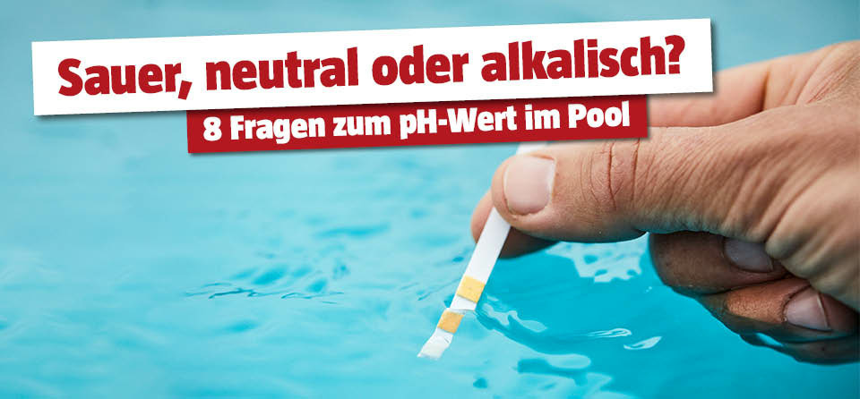 pH-Wert im Pool