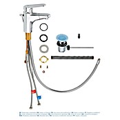 Grohe Europlus Waschtischarmatur S-Size (Chrom, Glänzend) | BAUHAUS