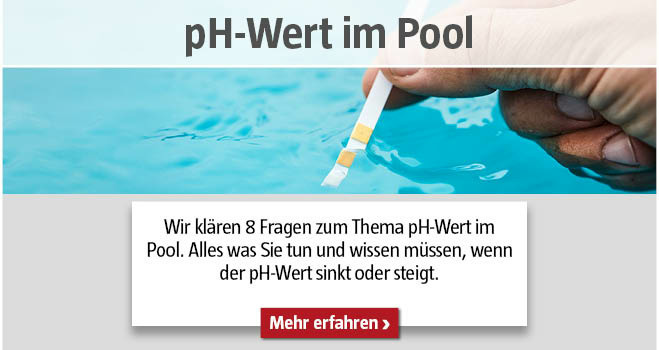 pH-Wert im Pool