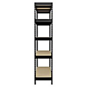 Regalux Regal za teški teret  (V x Š x DB: 180 x 160 x 40 cm, Nosivost po polici: 265 kg, Broj polica: 5 Kom., Uticanje, Antracit) | BAUHAUS