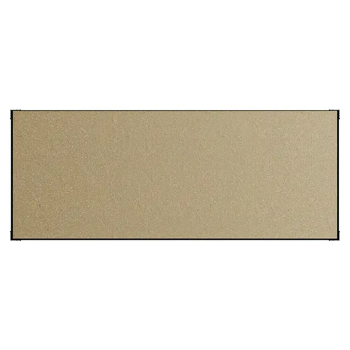 Regalux Schwerlastregal - H x B x T: 180 x 90 x 40 cm, Traglast pro Boden: 210 kg, Anzahl Böden: 5 Stk., Stecken, Anthrazitgrau - Nahaufnahme einer hellbraunen Spanplatte mit einer leicht rauen Oberfläche und einer feinen Struktur, ideal für Möbelbau und Innenausbau.