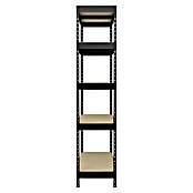 Regalux Regal za teški teret  (V x Š x DB: 180 x 120 x 40 cm, Nosivost po polici: 210 kg, Broj polica: 5 Kom., Uticanje, Antracit) | BAUHAUS