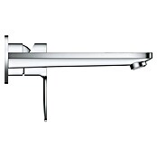 Grohe Lineare Waschtischarmatur (Wandmontage, Chrom, Glänzend, Ausladung Armatur: 207 mm) | BAUHAUS