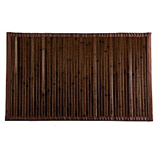 Alfombra de bambú (Wengué, 90 x 60 cm)