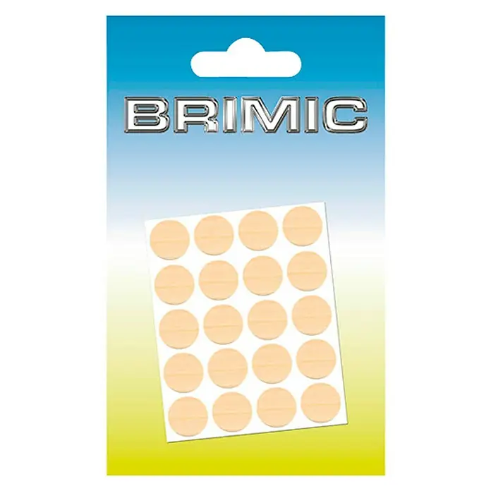 Micel Brimic Tapón embellecedor Maple - Diámetro: 13 mm, Pegado, 20 ud. - Parches para granos Brimic: Un paquete de 20 parches para granos para tratar imperfecciones y promover la cicatrización.
