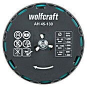 Wolfcraft Lochsäge (Lochdurchmesser: 45 mm - 130 mm, Schnitttiefe: 30 mm (einseitig))