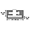 Wolfcraft Guía de carril FKS 145 (L x An x Al: 145 cm x 19 cm x 1,2 mm, Aluminio) | BAUHAUS