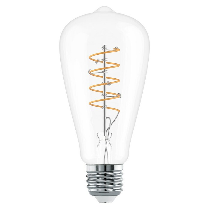 Eglo Bombilla LED Clear (E27, No regulable, Blanco cálido, 8 W, ST64) | BAUHAUS