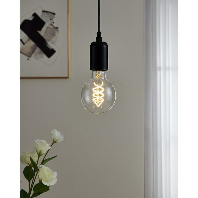 Eglo Bombilla LED Clear (E27, No regulable, Blanco cálido, 8 W, G80) | BAUHAUS