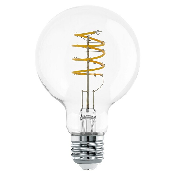 Eglo Bombilla LED Clear (E27, No regulable, Blanco cálido, 8 W, G125) | BAUHAUS