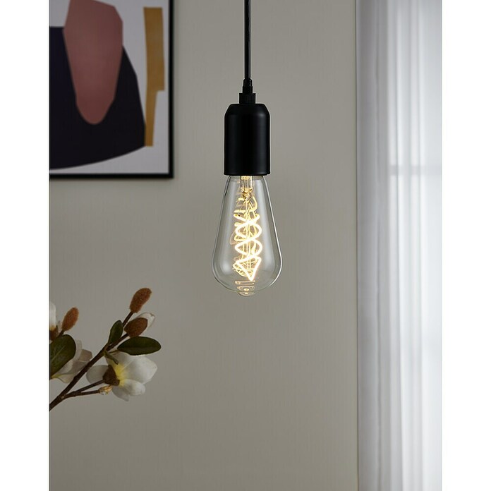 Eglo Bombilla LED Clear (E27, No regulable, Blanco cálido, 8 W, ST64) | BAUHAUS